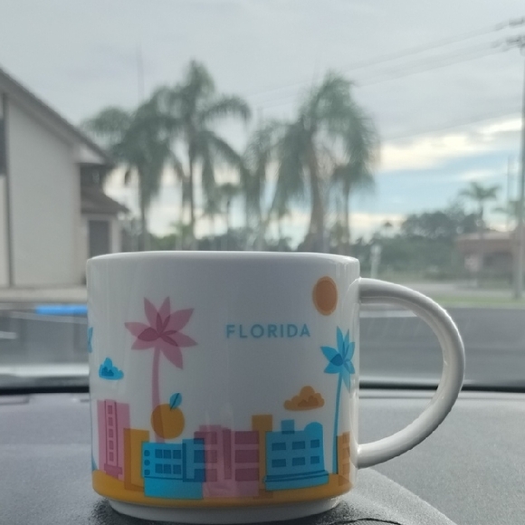 Starbucks Other - Starbucks Florida Mug - Pink, Blue, Orange